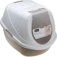 Pet Inn Easy Cat Kattlåda 54x40x40 cm latte