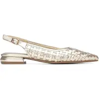 Carmela för kvinnor. 16317602-ORO Ballerinor i läder 163176 gyllene (36), Hud, Dorado, Karta, 1 till 3 cm, Spänne, Casual, Parti