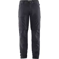 Fjällräven - Vandringskläder - Travellers MT Zip-off Trs M Dark Navy för Unisex - Storlek M - Marinblå