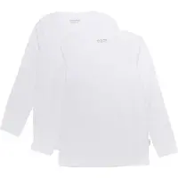 Minymo Tröja - 2-pack - Vit - - 4 år (104) - Tröja