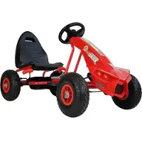 Lean cars LEANToys Pedal Gokart A-18 röd