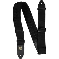 Ernie Ball Cloud Comfort Guitar/Bass Strap Gitarrrem Black
