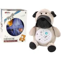 Leantoys Lean Toys mjukdjur geting/mös? - med ljus och ljud 25x20x16 cm