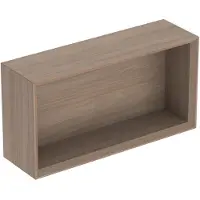 Geberit Väggbox iCon rektangulär i trästruktur