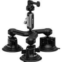 Leofoto Action camera 3-suction cup mount LAC-05