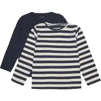 Minymo Tröja - 2-pack - Marshmallow - - 5 år (110) - Tröja