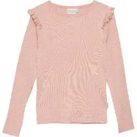 Minymo Tröja - Rib - Misty Rose - - 4 år (104) - Tröja