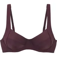 LASCANA Bikiniöverdel 'Lolo' aubergine