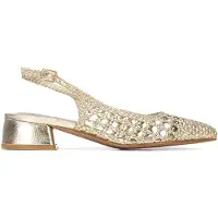 Xti för kvinnor. 14543001-ORO Skor 145430 guld (37), Dorado, 3 till 5 cm, Spänne, Casual