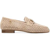 Carmela för kvinnor. 16313703-BEIGE Mockasiner 163137 beige (39), Karta, 1 till 3 cm, Ingen, Casual, Syntetisk