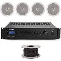 SubZero 60W 100V 6-tums Takhögtalarsystem