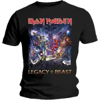 Ginza.se Iron Maiden: Unisex T-Shirt/Legacy of the Beast (Black) (Medium)
