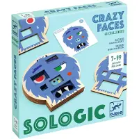Djeco Spel - Hjärnvridning m. 40 utmaningar - - One Size - Spel