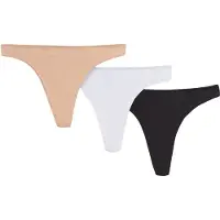 Dagi String nude / svart / vit