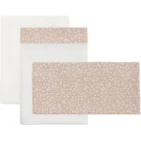 cambrass Rustic 60x120x1 Cm Spjälsängslakan 3 Enheter