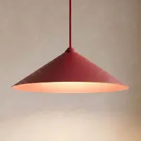 TK Lighting Hänglampa Lume XL , dimbar, Röd, Vardagsrum / matsal, Metall, Modern, Pendellampa