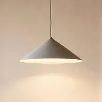 TK Lighting Hänglampa Lume L , dimbar, Aluminium / grå / zink, Vardagsrum / matsal, Metall, Modern, Pendellampa