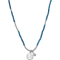 Luxenter Halsband rodiumpläterad - Keum