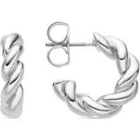 Luxenter silverfärgade örhängen - Izo