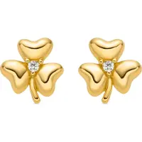 Luxenter Örhängen med Skimrande Zirkonia 18k guldplätering - Furne