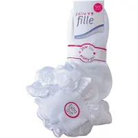 Sock Snob 6-pack Baby Girl Frilly Lace Strumpor | | Bomullsstrumpor för småbarn - Rosa