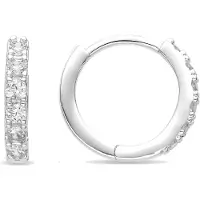 Luxenter Örhängen med glittrande zirkonia silverfinish - Ulgel