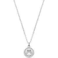 Luxenter Halsband 'Alphabet' vit