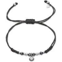 Luxenter 925 Sterling Silver och rodiumpläterat vitt pärlarmband - Nexa