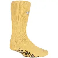 Heat Holder Värmehållare - Barnkaraktär halkfria 2.3 TOG vintervarma termiska toffelsockor med grepp - Minions