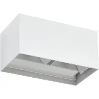 LINDBY Utomhusbelysning , Nivar, Vit, Metall, Modern