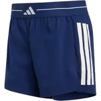 Adidas Sportbyxa 'Hyperglam' mörkblå / vit