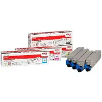 OKI 43698501 toner rainbow pack (original)