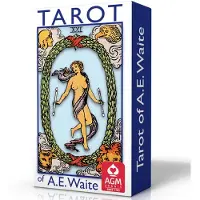 Cartamundi Tarot A E Waite-kort ST Blue E