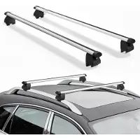 Vevor Takräckes tvärstänger, 90 kg kapacitet, universell passform för upphöjda och infällda takräcken, 180-1085 mm takräckesavstånd, låsbar kraftig aluminiumtvärstång takbagage kanot lastkorg hållare
