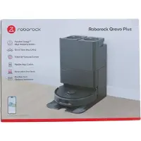 Roborock QREVO PLUS - Robotdammsugare med multifunktionsstation - Utdragbar mopp - Rengör kanter och hörn