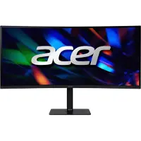 Acer CZ342CUR Hbmiphuzx - CZ2 Series - LED-skärm - böjd - 34 - 3440 x 1440 UWQHD @ 100 Hz - VA - 300 cd/m² - 3000:1 - HDR10 - 1 ms - HDMI, DisplayPort, USB-C - högtalare - svart