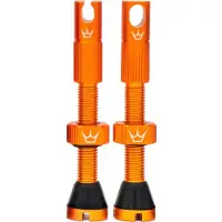 Peaty's X Chris King MK2 Tubeless Valves 60mm orange 2022 Slanglösa ventiler