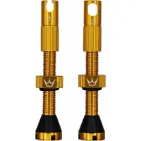 Peaty's X Chris King MK2 Tubeless Valves 60mm guld 2022 Slanglösa ventiler