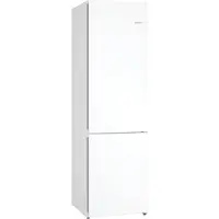 Bosch Serie | 4 KGN392WDF - Kylskåp/frys - bottenfrysskåp - bredd: 60 cm - djup: 66.5 cm - höjd: 203 cm - 363 liter - Klass D - vit