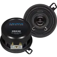 Crunch DSX32 2-vägs koaxialhögtalare 100 W Innehåll: 1 st