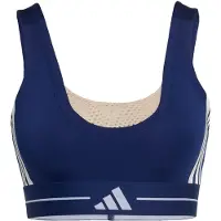 Adidas Hyperglam 3-Stripes Color Block Bh med lätt stöd, storlek Large