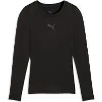 Puma Teamliga26 Baselayer Tee Ls Jr Black, storlek 140 cm