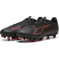 Puma Ultra 6 Play FG/AG Eclipse - Svart/Röd, storlek 42