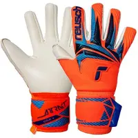 Reusch Målvaktshandske Attrakt Gold X NC World Cup Line - Orange/Blå Barn, storlek 6