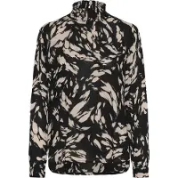 Kaffe Blus 'Amber' beige / svart