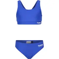 Hummel Sportbadkläder 'JR Solid' ultramarinblå / vit