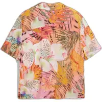 Desigual Blus oliv / lila / orange / rosa