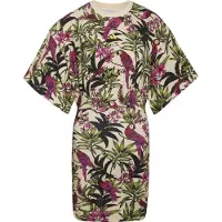 Adidas X Farm Rio Kortärmad Kort Klänning