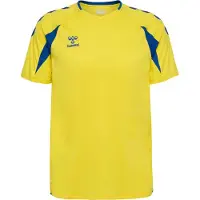 Hummel Core 2.0 T-Shirt - Gul/Blå, storlek Large