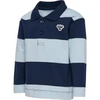 Hummel Mini Loose Stripe Pikétröja Med Lång ärm